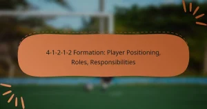 4-1-2-1-2 Formation: Player Positioning, Roles, Responsibilities